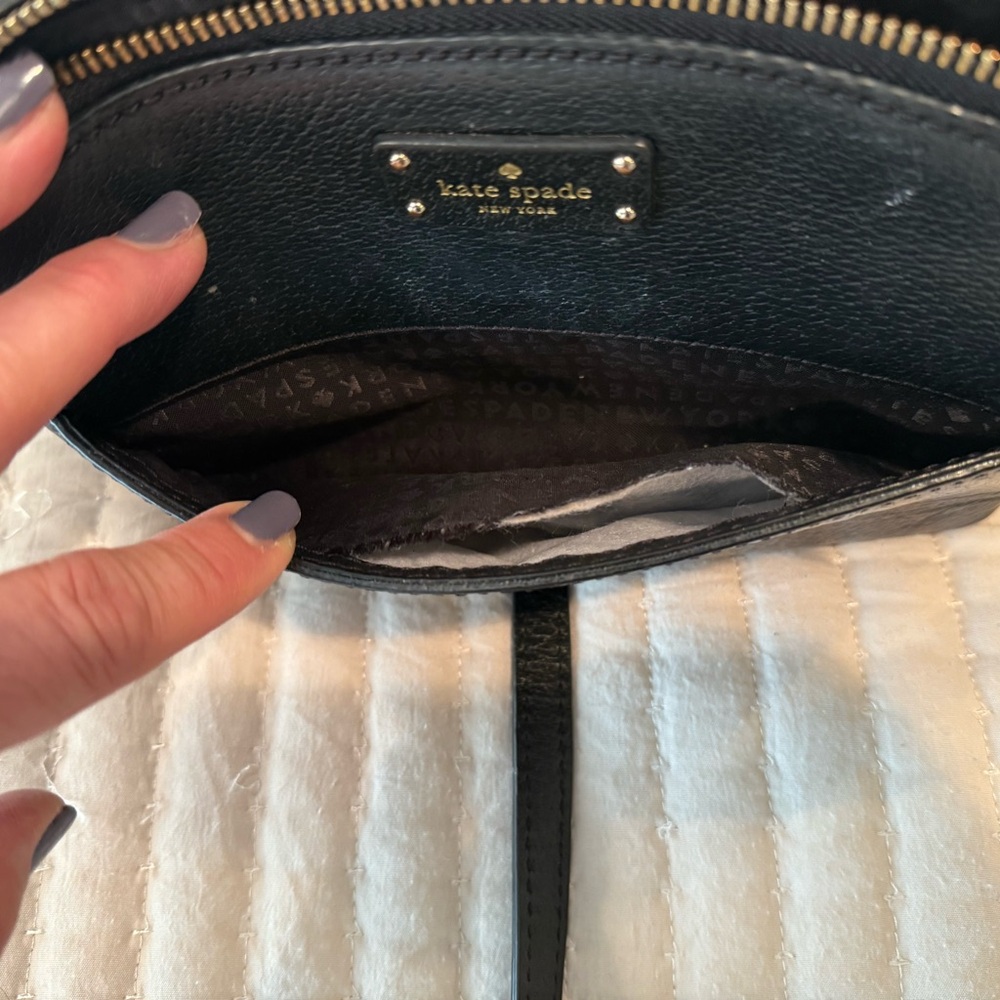 Kate Spade Dark Navy Blue Crossbody Bag Designer Purse - Picture 6 of 6
